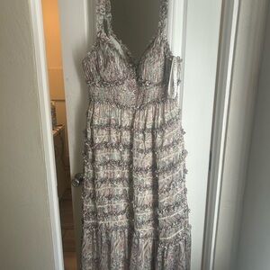 Azazie Atilier Paisley Maxi Dress